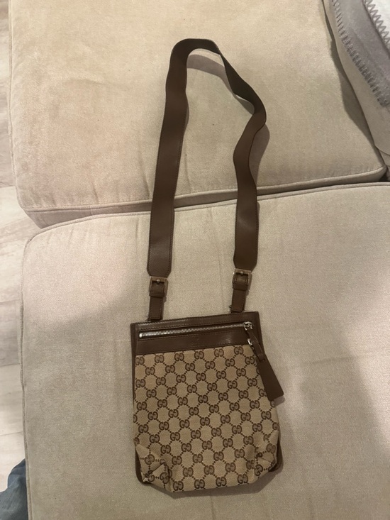 Gucci Handbags - GUCCI 92562 Long Shoulder GG Shoulder Bag Canvas Ladies